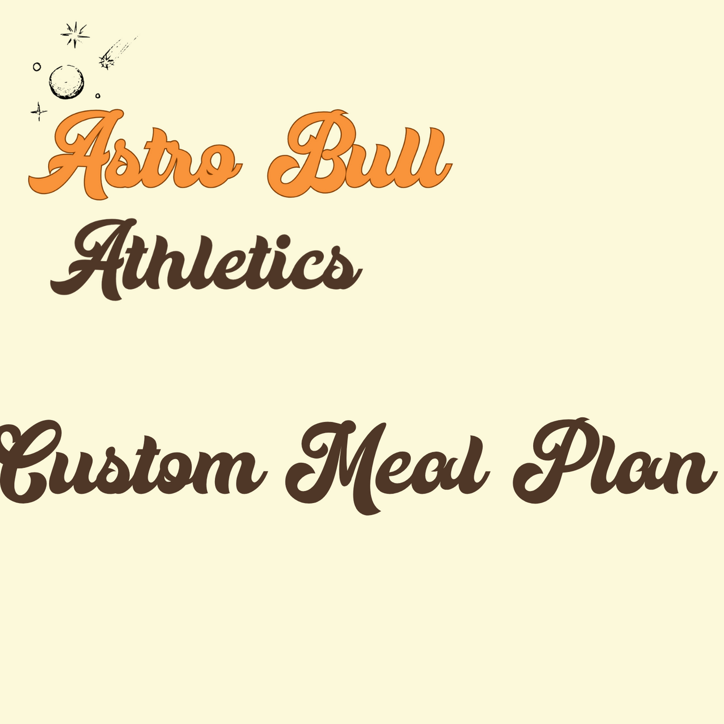 Custom Meal Plan – Tailored Nutrition for Your Goals